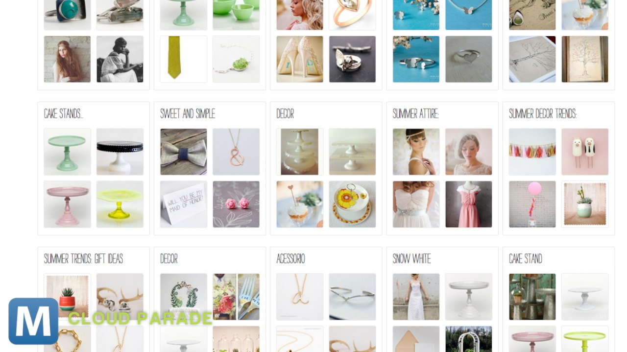 Cloudparade puts a Pinterest-like Twist on Wedding Planning