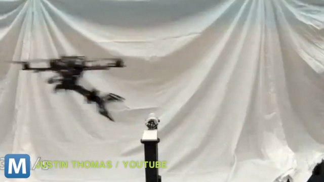 Quadrotors get Talons for Grabbing Objects on the Fly