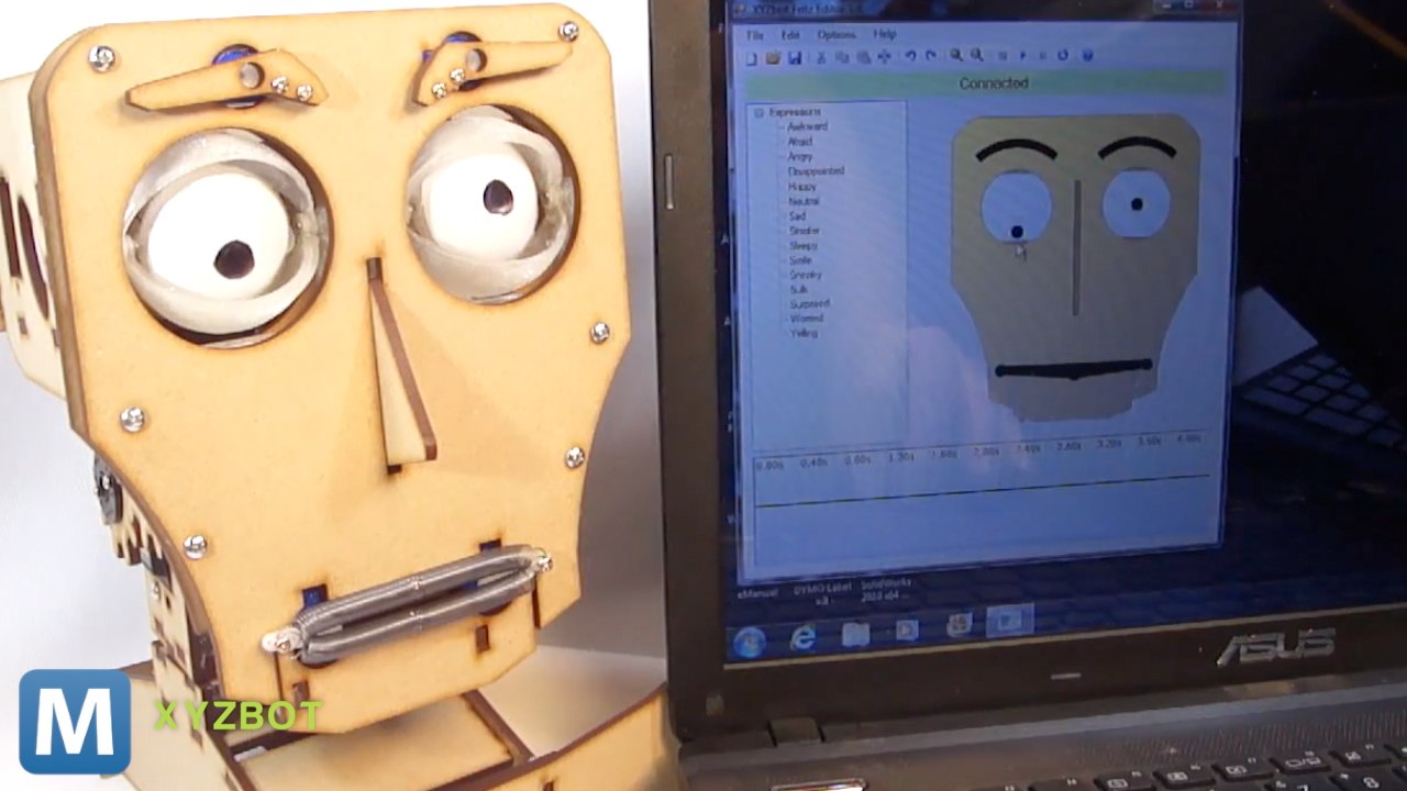 Robotic Puppet is a Toy and Teacher