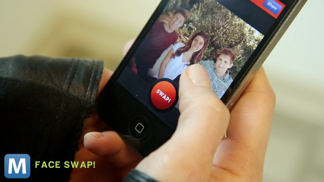 Trade Faces With Your Friends with Face Swap App