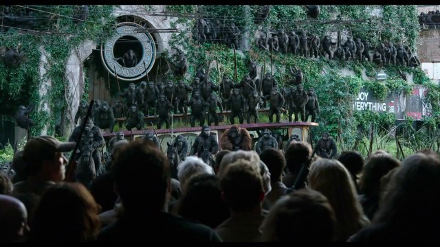 La Planète des Singes : L'Affrontement (2014) - Extrait Les Singes ne veulent pas la Guerre [VF-HD]