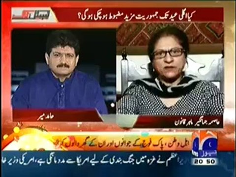 Capital Talk (Kia Agle Saal Eid Tak Jamhoriyat Mazed Mazboot Hogi ) – 29th JUL 2014