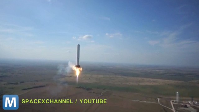 SpaceX Shows Off Grasshopper Rocket’s Vertical Landing System