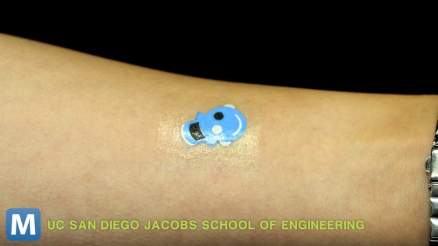 ‘Temporary Tattoo’ Sensor Measures Physical Activity of Athletes