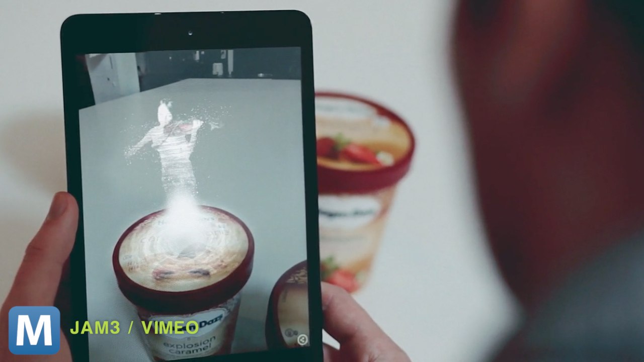 Watch a Concert Atop Your Ice Cream Carton