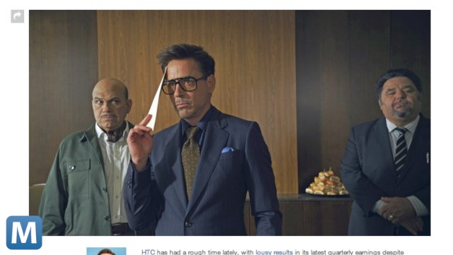HTCs Ad Campaign Features Robert Downey Jr. and Other News You Need to Know