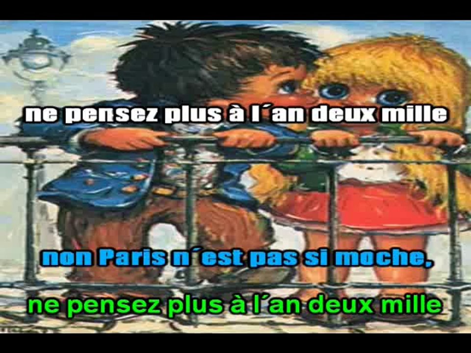 Karaoke - Renaud - Ecoutez moi les gavroches