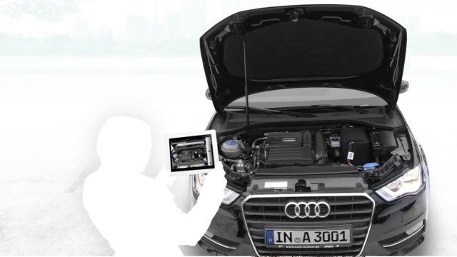 Audi App Helps Identify Parts with Real-Time, Augmented Reality