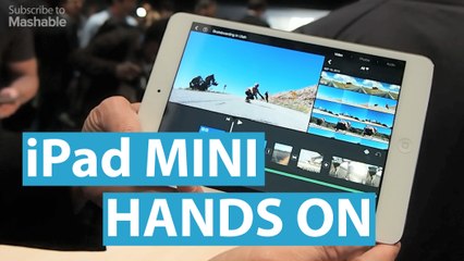Hands On With The iPad Mini