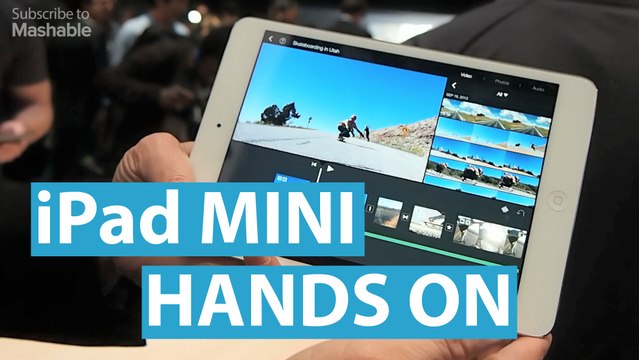 Hands On With The iPad Mini