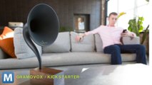 Gramovox Beams Bluetooth Tunes to an old-Fashioned Speaker Horn