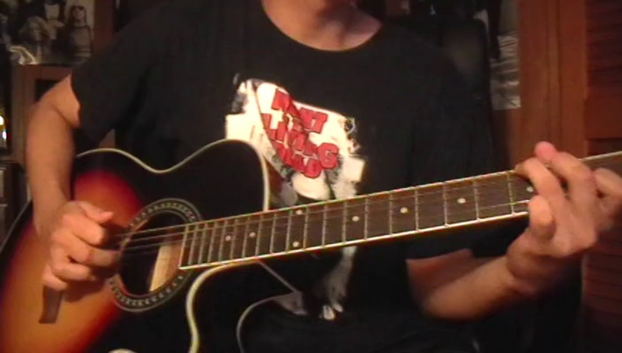 Babe I'm Gonna Leave You guitar cover