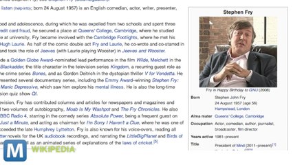 Wikipedia Voice Brief