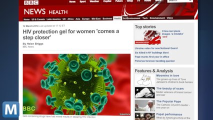 Researchers Create HIV Protection Gel And Other News You Need To Know Today
