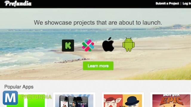 Prefundia Algorithms Predict Crowdfunding Successes