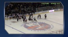 Police And Firefighters Brawl At Charity Hockey Game