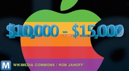 Rainbow Apple Logo to Go Up For Auction