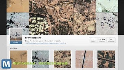 London Artist’s Exhibition Spies on Drones