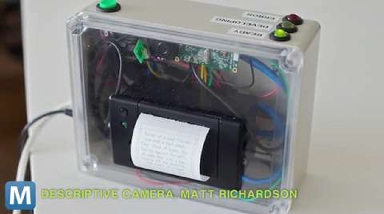 Each Picture with Descriptive Camera is Worth a...