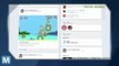 Fling Angry Birds on Facebook Timeline