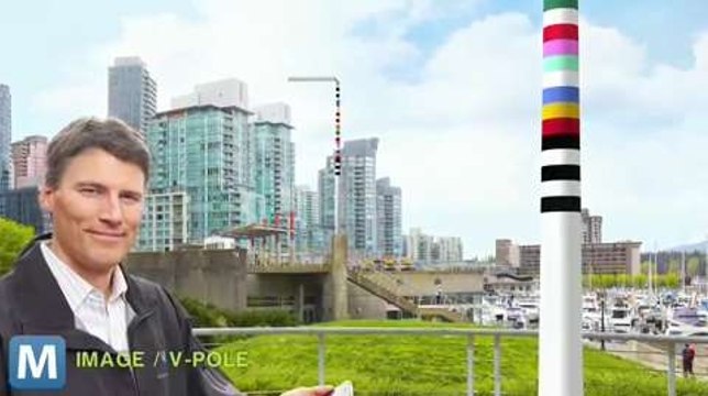 Futuristic Street Light Extends Cellular Network, Supports Wireless Charging