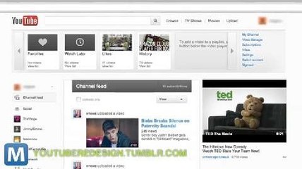 Could YouTube Be Redesigning Again?