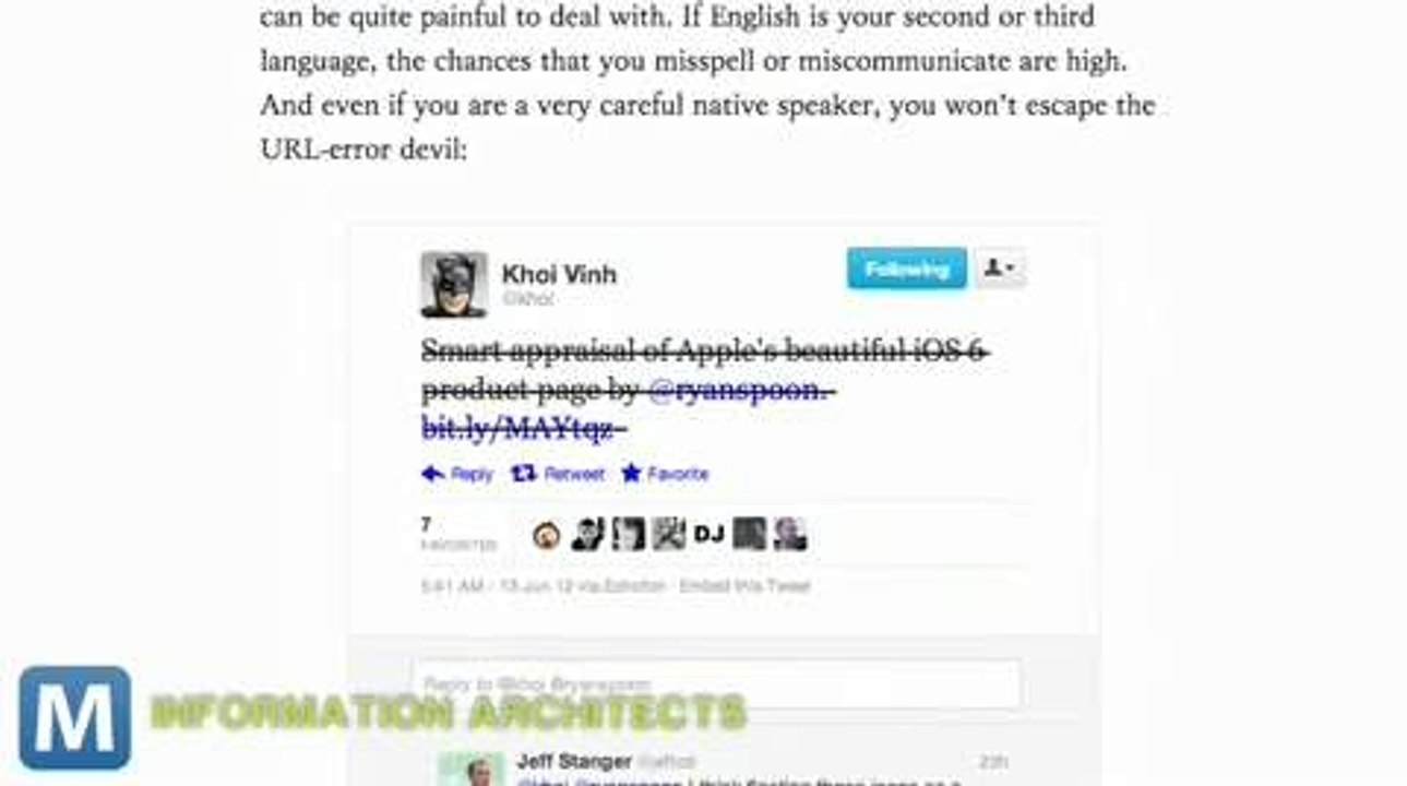 Twiterror Concept Acknowledges Your Mistweets