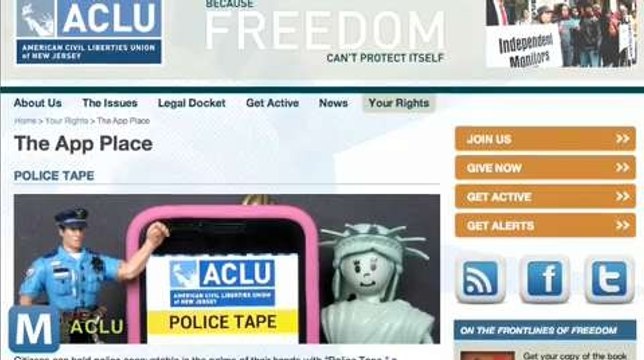 ACLU Releases App That Lets You Police the Police