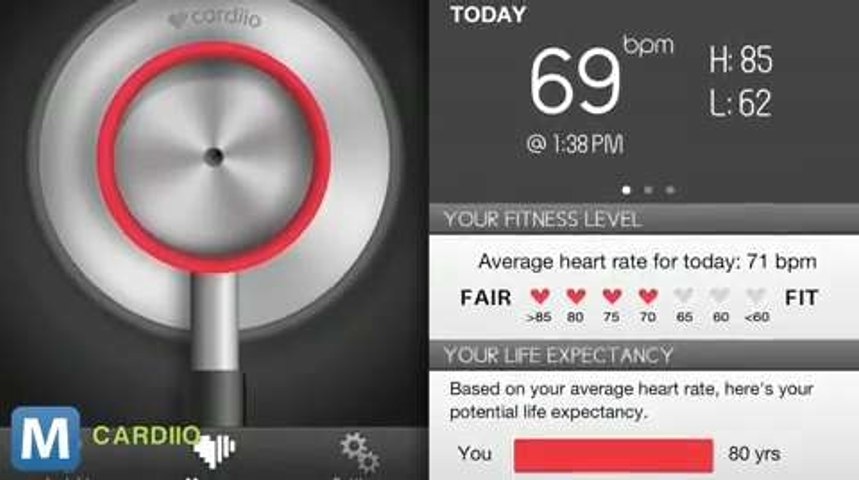 Cardiio Measures Your Heart Rate Using Your Iphone S Camera Video Dailymotion