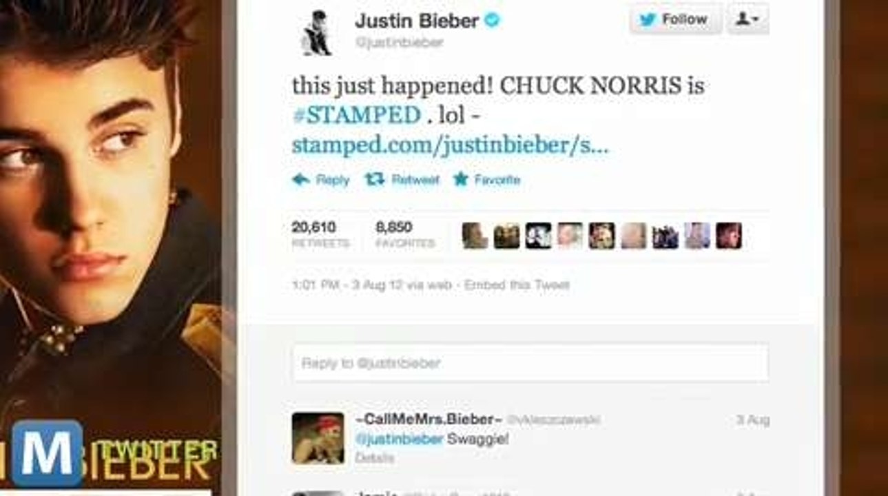 When Justin Bieber Tweets, Fans Download Apps