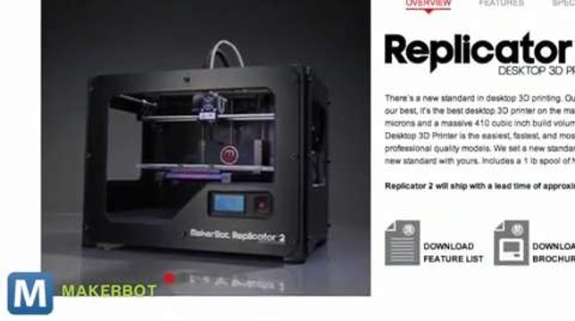 MakerBot Introduces Replicator v2