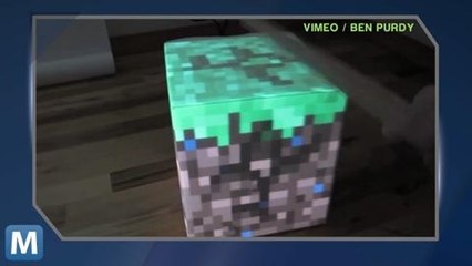 Pickaxe Your Way Through Some Real-Life Minecraft Blocks