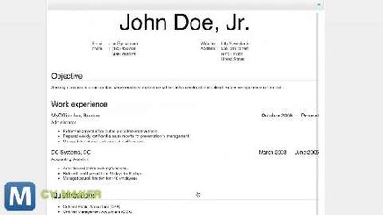 CVMaker Builds a Tightly Designed, Online Resume in Seconds