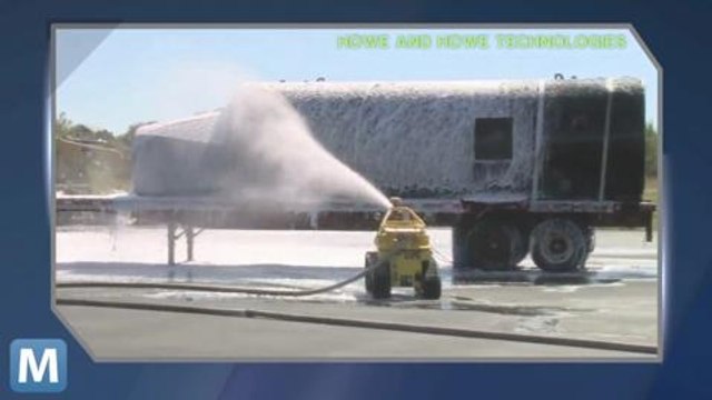 Thermite Firefighting Robot Takes on Dangerous Fires