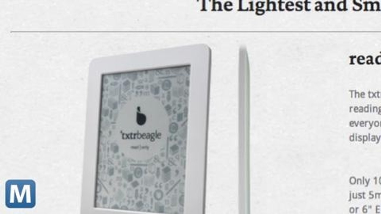 Txtr Read | Only Crams E-Reader into $13 Package