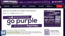 Facebook Turning Pages Purple in Support of Spirit Day