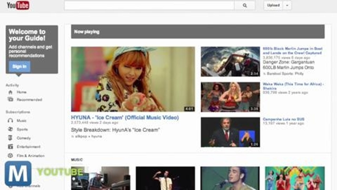 Get a Sneak Peek at YouTube’s Redesign