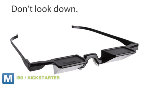 Kick Smartphone Slouch with Periscope Glasses