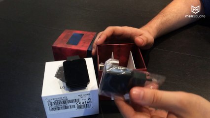 Unboxing de la montre connectée LG G Watch