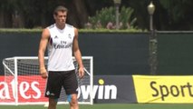 Ronaldo & Beefed Up Looking Gareth Bale Back In Real Madrid Training