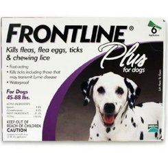 Merial Frontline Plus Flea and Tick Control for Dogs and Puppies Latest release 2014
