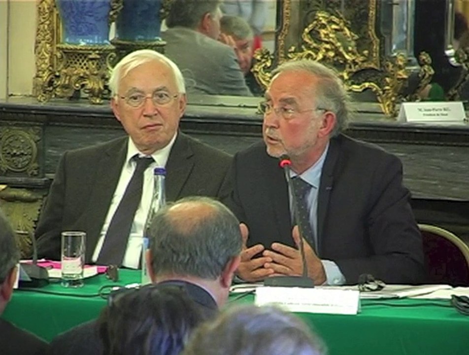 Les maires et le pacte républicain - Colloque Odas au Sénat le 4 juin 2014 - Sabine Fourcade, Directrice générale de la cohésion sociale - Hervé Gobillard, président de la Société des Membres de la Légion d'Honneur