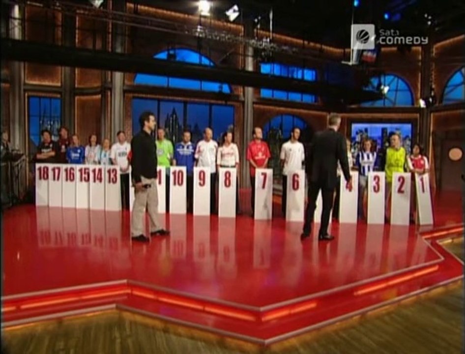 Die Harald Schmidt Show - 1289 - 2003-07-29 - Jürgen Trittin, Lebende Bundesligatabelle