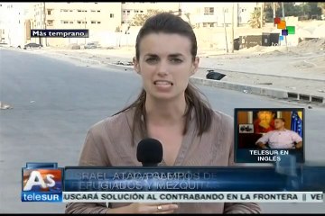 Israel recrudece ataques, gazatíes desplazados llegan a los 200 mil