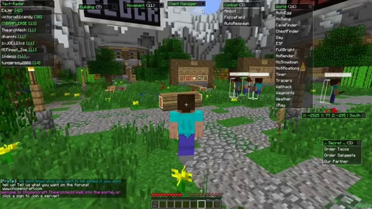 Minecraft 1.7.2 +  - How to install a hacked client - Best Nodus client for 1.7.2 - by Sir Java [HD]