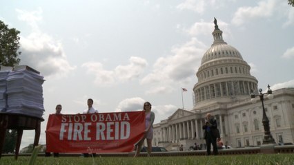 下载视频: Republicans rally to fire Harry Reid