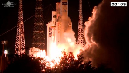 Décollage d'Ariane 5/ATV-5 (29-30/07/14)