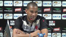 Zagueiro do Vasco se preocupa com a retranca da Ponte