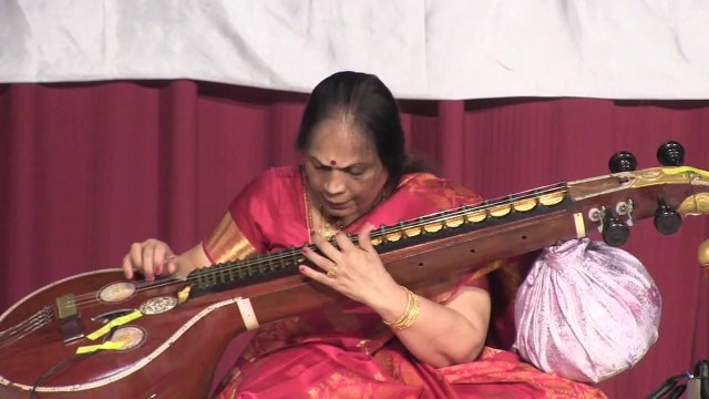 SAPNA: EKAAHAM: 24 HOURS OF VEENA VAADHANAM: RAGA DARSHANAM: DR. EMANI KALYANI: ROCK LITERALLY ROCKS ON THE VEENA
