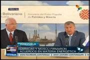 Rusia y Venezuela firmaron acuerdos energéticos